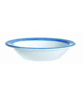 Coupelle rond bleu verre opal Ø 12 cm Brush Arcoroc