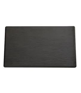 Plateau effet ardoise mélamine 32,5x26,5 cm Slate Aps