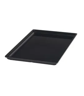 Bac rectangulaire noir mélamine 53 cm Vestah Platex