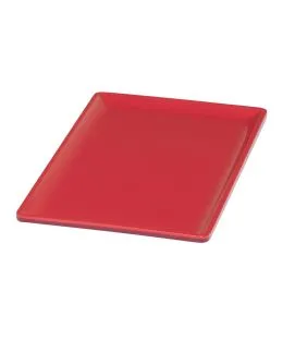 Plat GN1/3 rouge mélamine 32,5 cm Vestah Platex