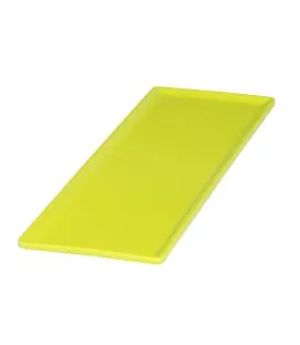 Plat GN2/4 vert mélamine 53 cm Vestah Platex