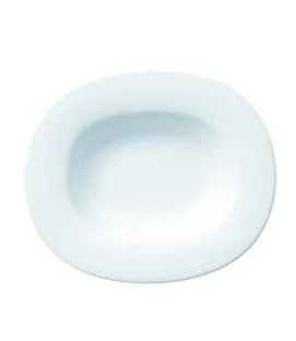 Assiette ovale ivoire porcelaine vitrifiée 29x25 cm Affinity Villeroy & Boch
