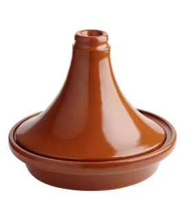 Tajine rond brun terre cuite Ø 17 cm