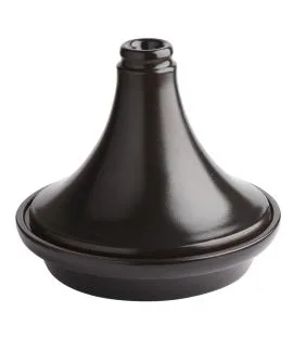 Tajine rond noir terre cuite Ø 17 cm