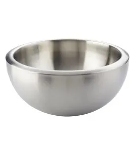Saladier double paroi rond inox Ø 19,5 cm Pro.mundi