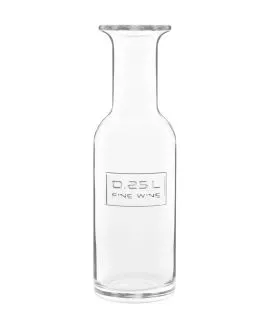 Carafe verre 25 cl Optima Luigi Bormioli