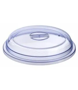 Cloche rond transparent polyamide Ø 23,4 cm
