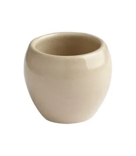 Pot à escargot rond beige grès émaillé Ø 3,5 cm Pro.mundi