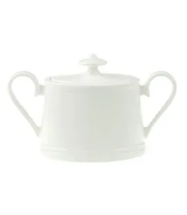 Sucrier rond ivoire porcelaine bone china 35 cl Stella Villeroy & Boch