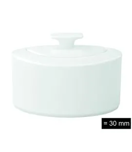 Sucrier rond ivoire porcelaine bone china 33 cl Modern Grace Villeroy & Boch