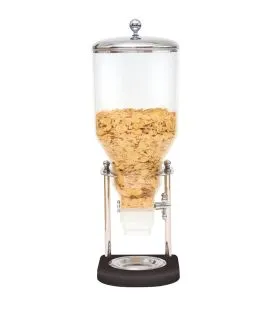 Distributeur à céréales marron bois 22 cm Legno Zepe