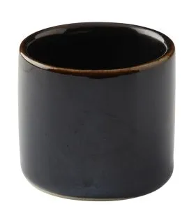 Pot à sauce rond bleu grès émaillé Ø 5 cm Gres Couleur Pro.mundi