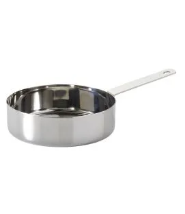 Mini poêle rond inox Ø 12,5 cm Hypinox Pro.mundi