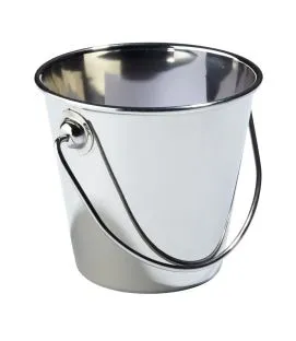 Mini seau rond inox Ø 9 cm Pro.mundi