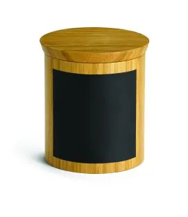 Présentoir rond bambou Ø 12,5 cm Write On Tablecraft