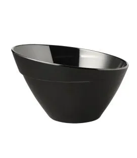 Saladier mélamine noir Ø 30 cm 19,5 cm 5 L Balance Aps