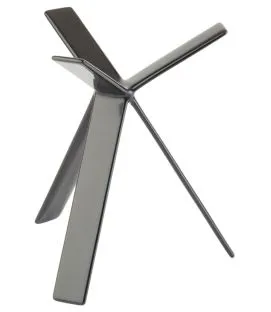 Présentoir acier noir 18 cm Star Aps