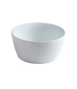 Bol rond blanc porcelaine vitrifiée Ø 14,8 cm Snack Astera