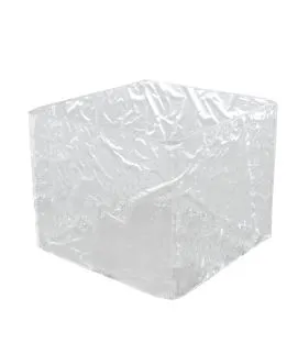 Cube carré transparent acrylique 15 cm Acrylic3 Platex