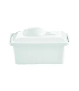 Presse pour terrine rectangulaire blanc porcelaine culinaire 12,7x7 cm Montmartre 1900 Pillivuyt