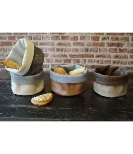 Panière rond blanc PVC Ø 15 cm Sonoclean Sonolys