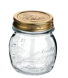 Bocal avec couvercle hermétique verre 25 cl Quattro Stagioni Bormioli Rocco