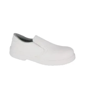 Mocassins de sécurité blanc 40 Ted Nordways