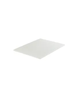 Plateau rectangulaire blanc résine Nacryl® 39,5 cm Mealplak