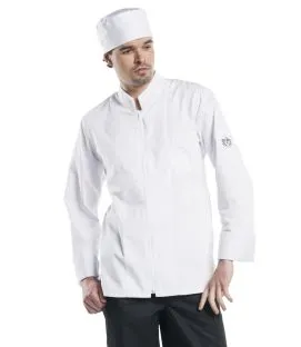 Veste homme blanc L Monza Chaud Devant