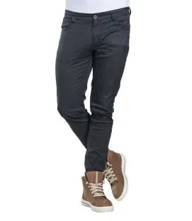 Pantalon homme noir 36 Skinny Chaud Devant