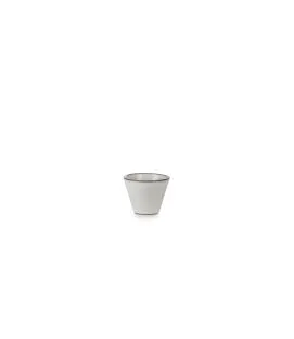Pot à sauce rond blanc porcelaine culinaire Ø 6,3 cm Equinoxe Revol