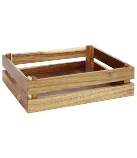 Caisse GN 1/2 bois 35x29x10,5 cm Superbox Aps