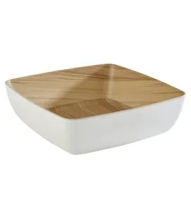 Saladier mélamine blanc 25x25x7,5 cm 2,65 L Frida Aps