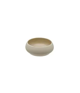 Cocotte rond beige grès émaillé Ø 14 cm Bahia Degrenne