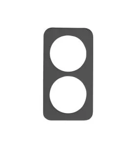 Plateau GN1/3 acrylique noir 32,5x17,5 cm Evento Degrenne