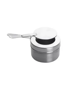 Porte-brûleur acier gris Ø 9 cm 6 cm Evento Degrenne