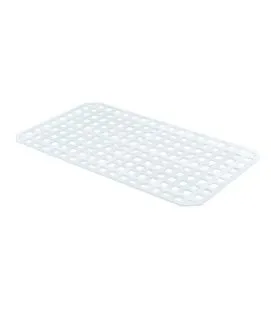 Grille pour bac plat 5L rectangulaire blanc plastique 37,2 cm x 8 mm Gilac