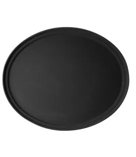 Plateau anti-dérapant fibre de verre noir 68,5x56 cm Camtread Cambro