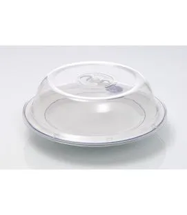 Couvre assiette rond transparent copolyester Ø 25,4 cm