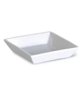 Coupelle carré blanc porcelaine 9 cm Edina Pro.mundi