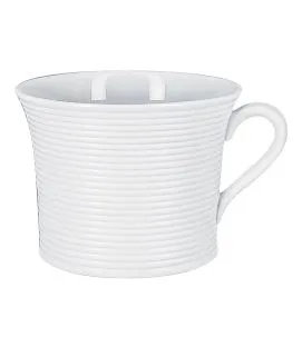 Tasse à déjeuner blanc porcelaine vitrifiée 30 cl Ø 9,7 cm Evolution Rak
