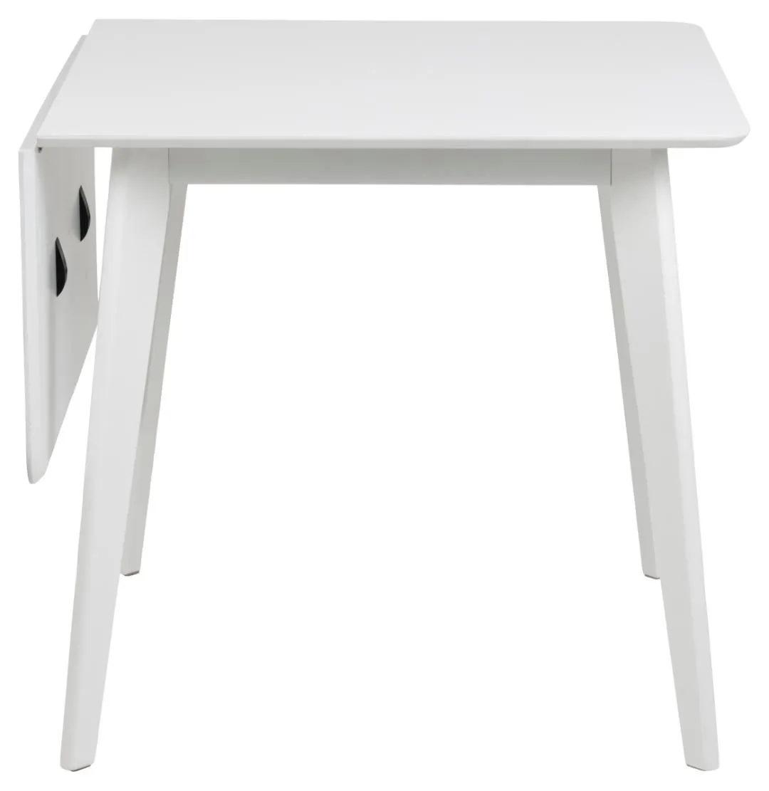 Table pliante Rover 80/120x80 cm - blanc