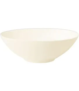 Saladier ovale ivoire porcelaine vitrifiée 15,8 cm Fine Dine Rak