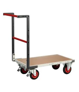 Chariot plateforme acier 110,5x54x98 cm 400 kg plate_length 49,5 cm Fimm