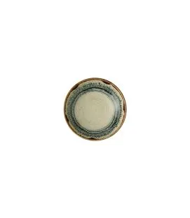 Assiette coupe creuse rond Linen porcelaine vitrifiée Ø 18,2 cm Flare Dudson