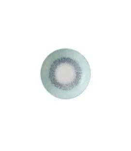 Assiette coupe creuse rond Aquamarine porcelaine vitrifiée Ø 24,8 cm Fusion Churchill