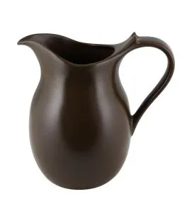 Carafe brun porcelaine vitrifiée 100 cl Genesis Rak