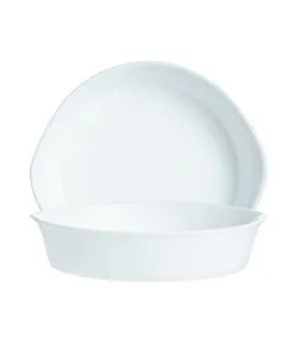 Plat rond blanc verre opal Ø 14 cm Smart Cuisine Luminarc