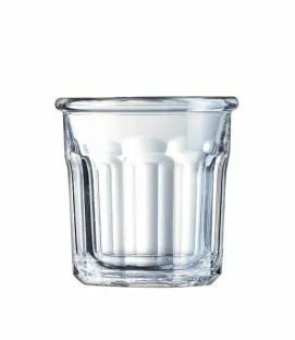 Bocal droit transparent verre trempé Ø 6,2 cm Eskale Arcoroc