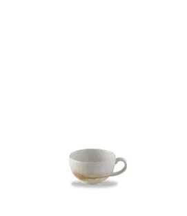 Tasse à cappuccino beige porcelaine vitrifiée 22,7 cl Ø 9,5 cm Finca Sanstone Dudson
